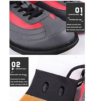 Amazon.co.jp: 男性、女性、若者向けのボウリングシューズ、屋外